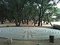 Labyrinth Before the Morning Hike